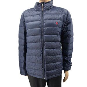 Polo Ralph Lauren Men's Lightweight Bleeker Down Jacket, Aviator Navy XXL